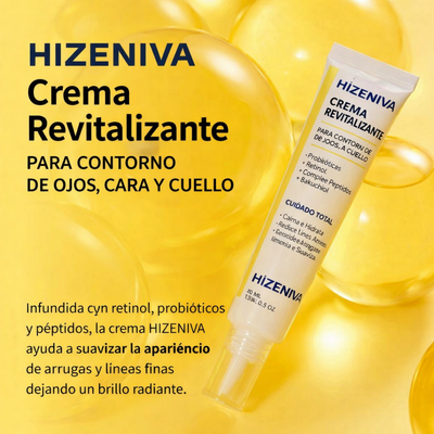 HIZENIVA™ Crema Revitalizante Contorno de Ojos