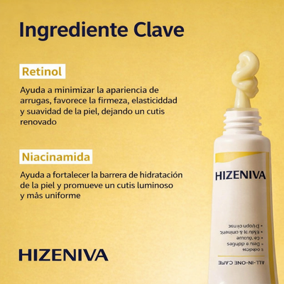 HIZENIVA™ Crema Revitalizante Contorno de Ojos