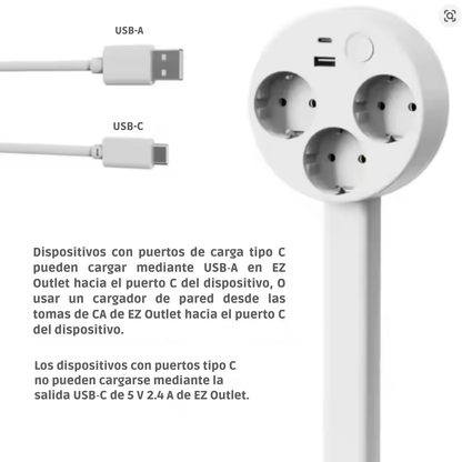 Enchufe Retráctil 3 en 1 — ZENIVA™